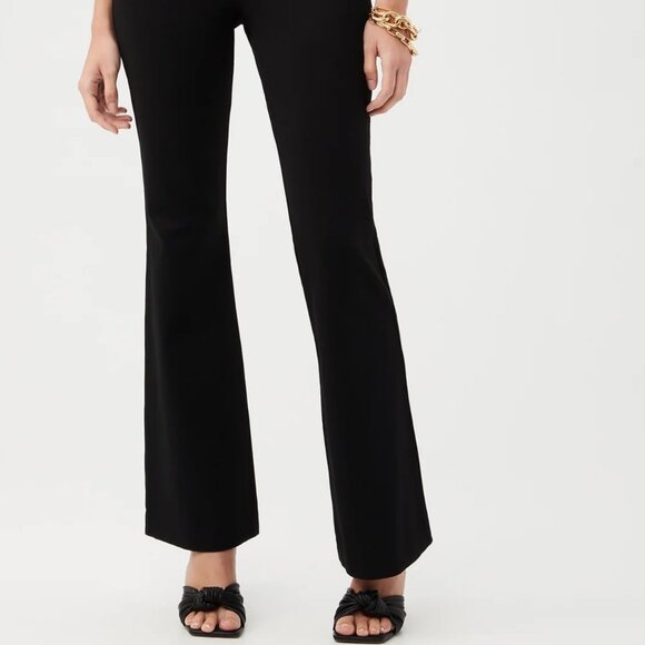 Trina Turk Pants - Trina Turk Black Wide Leg Trousers Pants Minimalist 8 Capsule Wardrobe